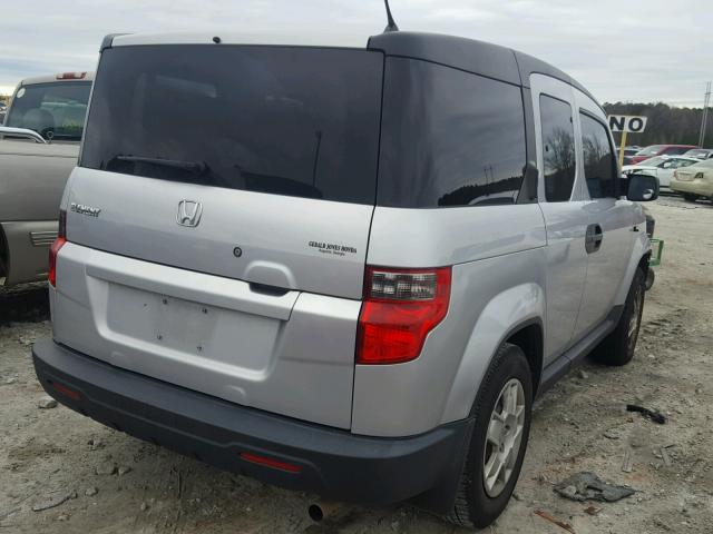 5J6YH1H35BL000541 - 2011 HONDA ELEMENT LX SILVER photo 4