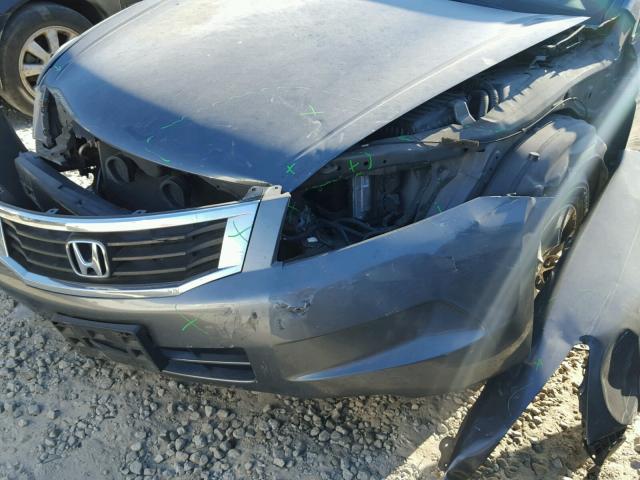 1HGCP26419A043057 - 2009 HONDA ACCORD LXP GRAY photo 9