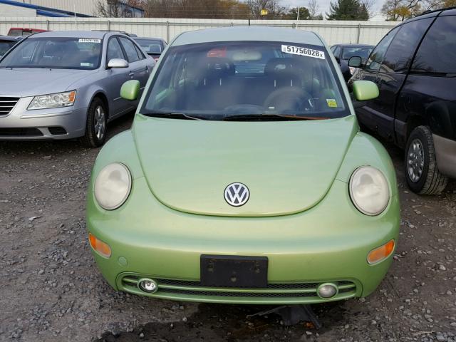 3VWCC21C9XM426525 - 1999 VOLKSWAGEN NEW BEETLE 绿色 照片 9