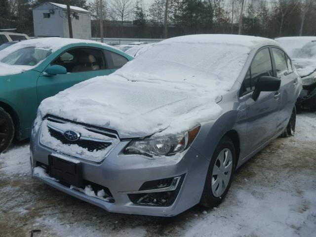 JF1GJAA65FH011595 - 2015 SUBARU IMPREZA BA SILVER photo 2