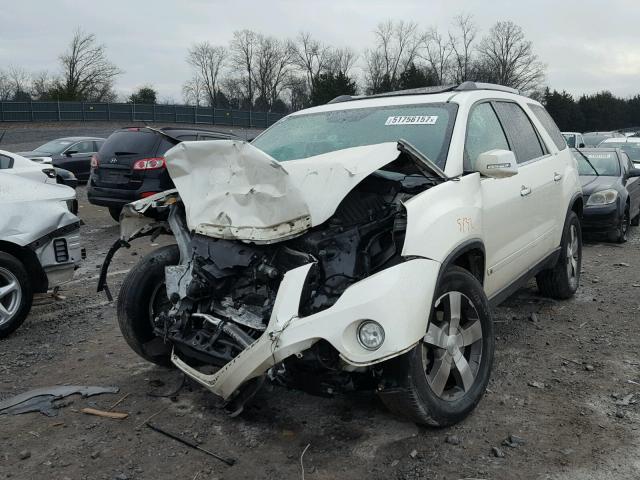 1GKLRMED0AJ122766 - 2010 GMC ACADIA SLT Ağ foto 2