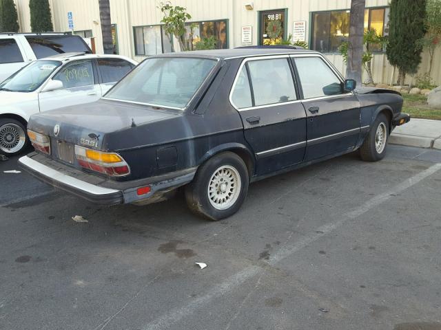 WBADC8400G0669474 - 1986 BMW 535 I AUTO BLACK photo 4