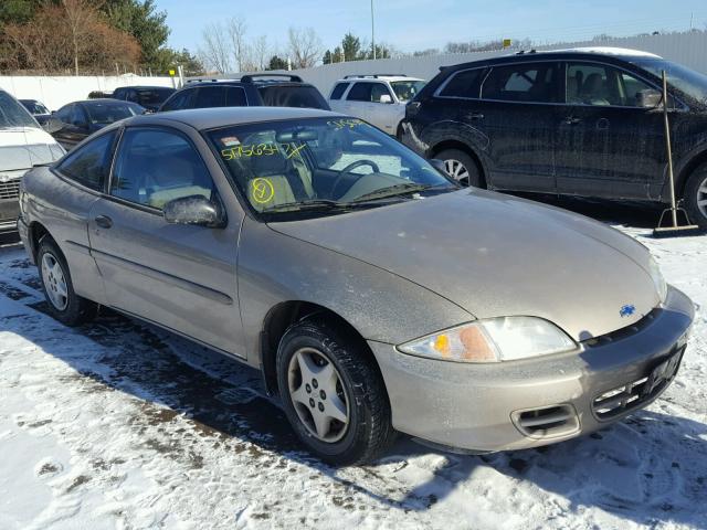 1G1JC124527225194 - 2002 CHEVROLET CAVALIER BEIGE photo 1