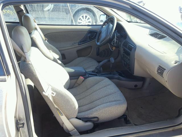 1G1JC124527225194 - 2002 CHEVROLET CAVALIER BEIGE photo 5