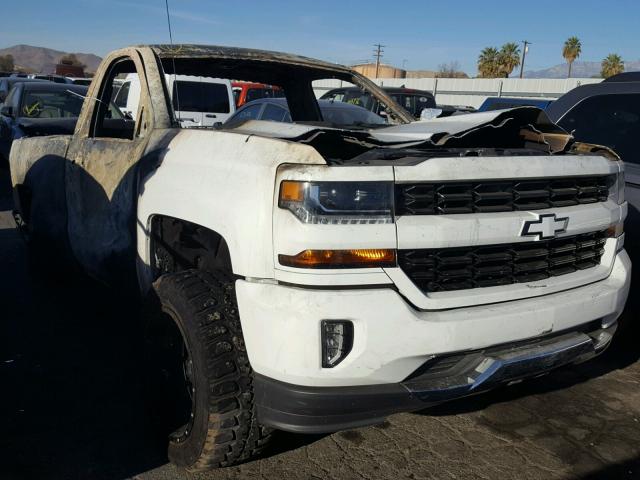 1GCNCREC7GZ373417 - 2016 CHEVROLET SILVERADO WHITE photo 1