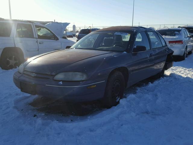 2G1WL52M4T1101753 - 1996 CHEVROLET LUMINA BLUE photo 2