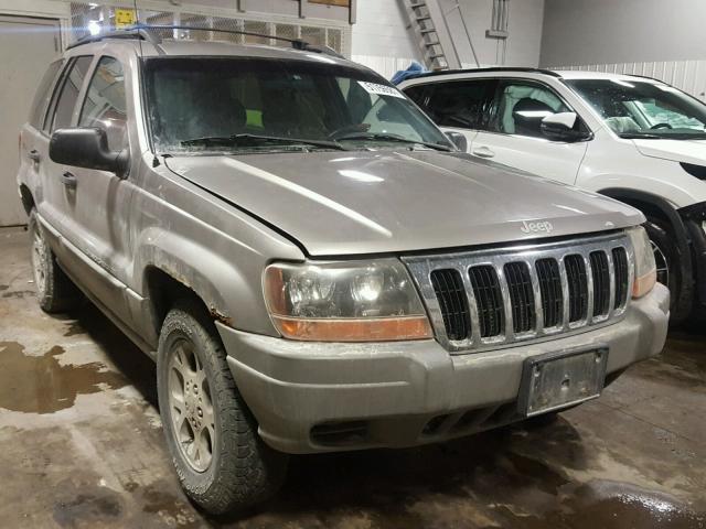 1J4GW58S4XC627495 - 1999 JEEP GRAND CHER GRAY photo 1