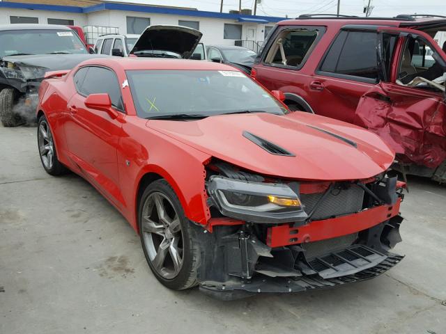 1G1FH1R79G0186911 - 2016 CHEVROLET CAMARO SS RED photo 1