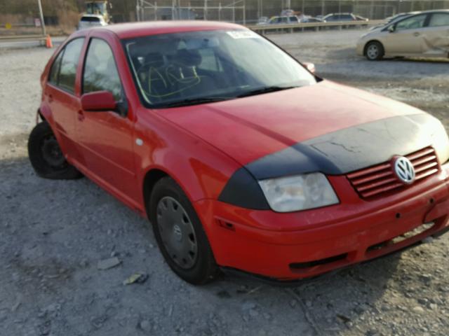 3VWRC29M4YM152241 - 2000 VOLKSWAGEN JETTA GL RED photo 1