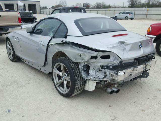 WBALL5C57FP557428 - 2015 BMW Z4 SDRIVE2 SILVER photo 3