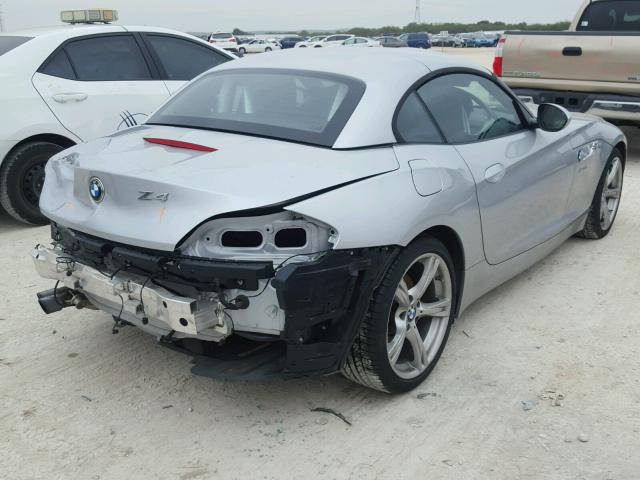 WBALL5C57FP557428 - 2015 BMW Z4 SDRIVE2 SILVER photo 4