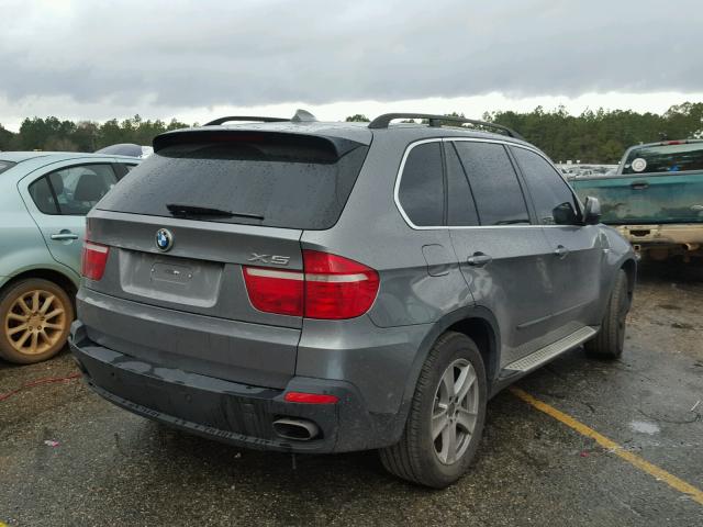 5UXFE83508L166285 - 2008 BMW X5 4.8I GRAY photo 4