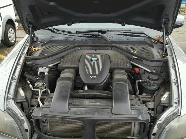 5UXFE83508L166285 - 2008 BMW X5 4.8I GRAY photo 7