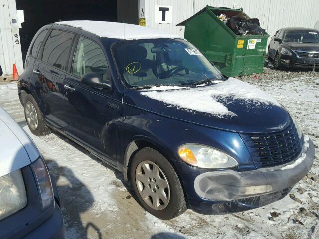 3C4FY48BX2T313448 - 2002 CHRYSLER PT CRUISER BLUE photo 1