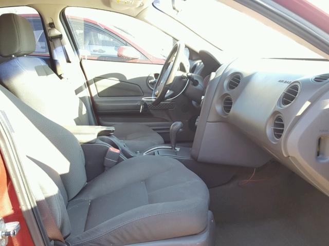 2G2WR524741348101 - 2004 PONTIAC GRAND PRIX RED photo 5