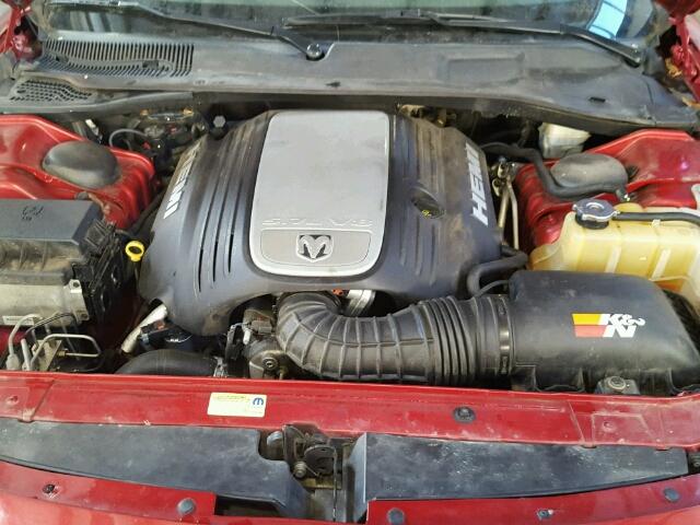 2B3KA53H46H423979 - 2006 DODGE CHARGER R/ RED photo 7