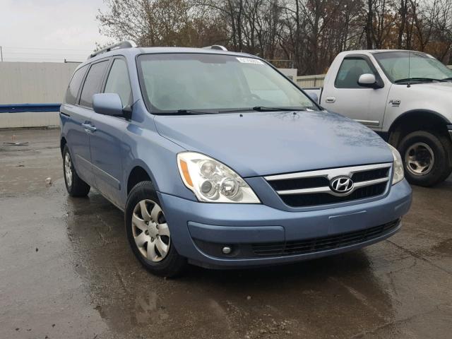 KNDMC233276035575 - 2007 HYUNDAI ENTOURAGE BLUE photo 1