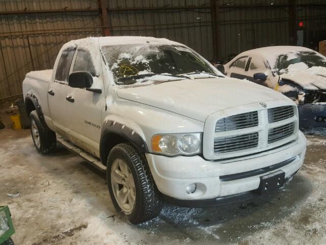 1D7HU18DX4J216724 - 2004 DODGE RAM 1500 S WHITE photo 1