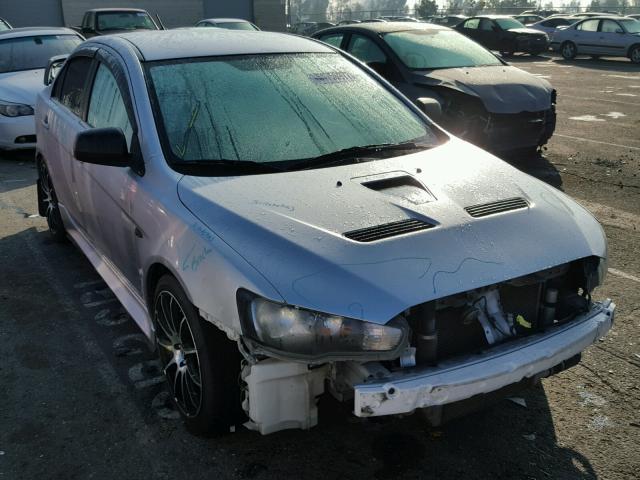 JA32V6FV1AU030116 - 2010 MITSUBISHI LANCER RAL SILVER photo 1