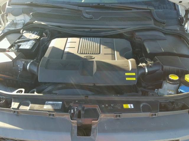 SALSK2D44CA731274 - 2012 LAND ROVER RANGE ROVE WHITE photo 7