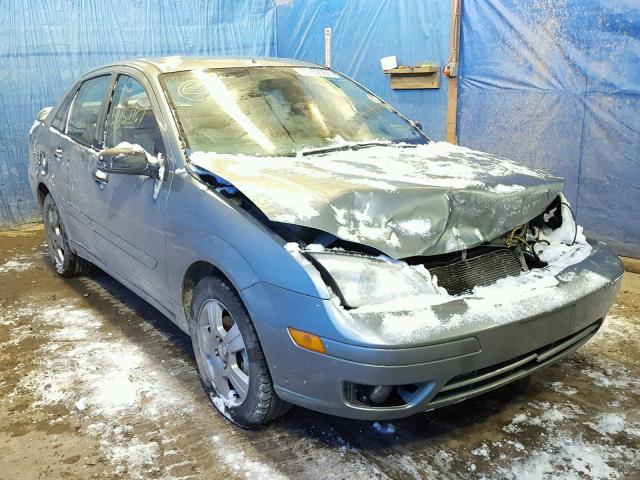 1FAFP34N66W133077 - 2006 FORD FOCUS ZX4 GREEN photo 1