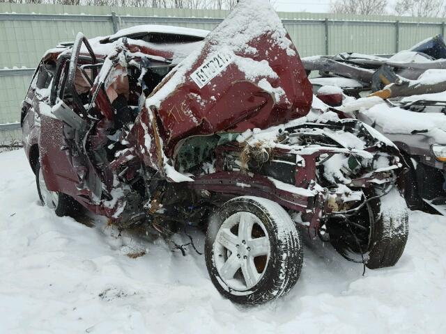 JF2SH64649H750617 - 2009 SUBARU FORESTER 2 BURGUNDY photo 1