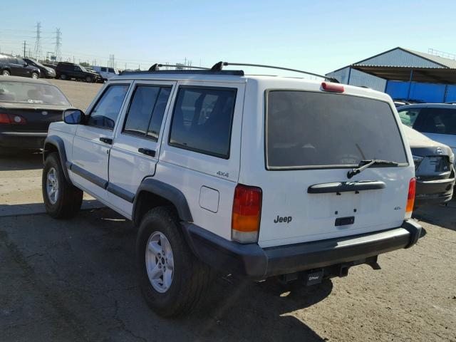 1J4FJ68S9WL228368 - 1998 JEEP CHEROKEE S WHITE photo 3