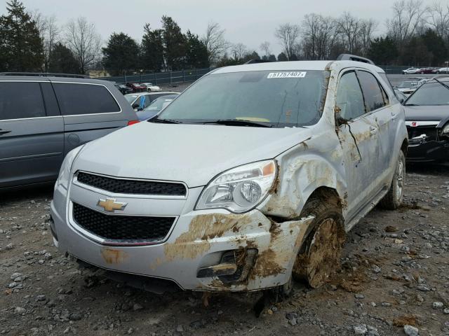 2GNFLBE38F6375612 - 2015 CHEVROLET EQUINOX LT SILVER photo 2