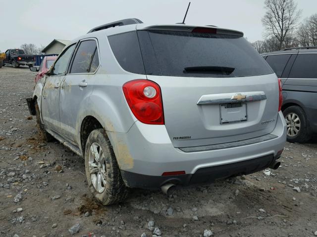 2GNFLBE38F6375612 - 2015 CHEVROLET EQUINOX LT SILVER photo 3