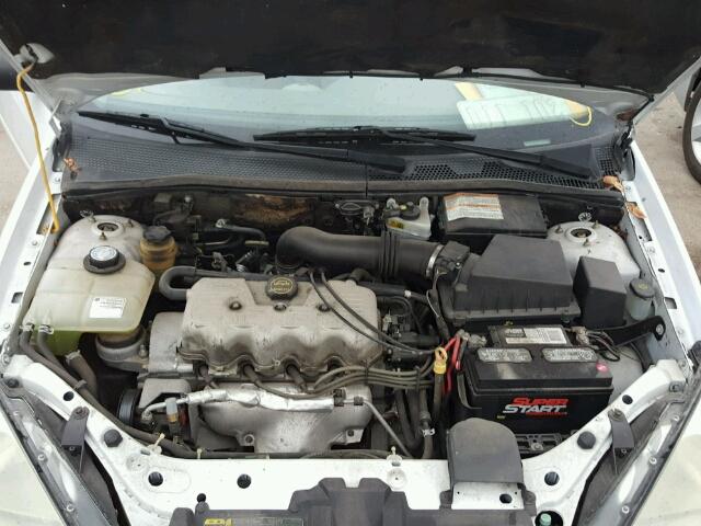 1FAFP34P21W297260 - 2001 FORD FOCUS SE WHITE photo 7