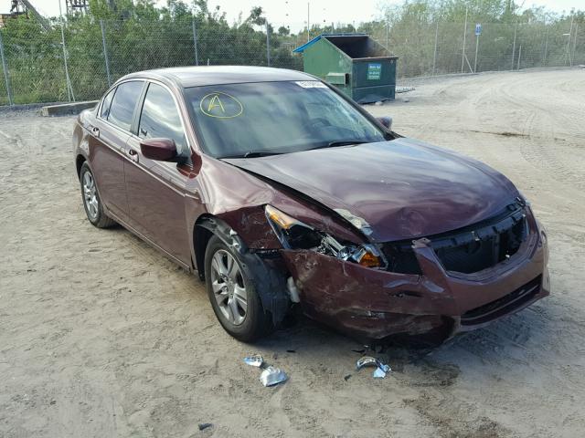 1HGCP2F41CA038996 - 2012 HONDA ACCORD LXP BURGUNDY photo 1