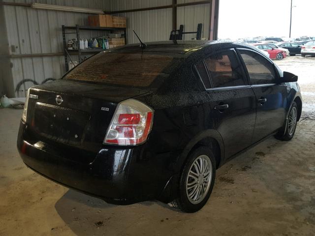 3N1AB61E49L644258 - 2009 NISSAN SENTRA 2.0 BLACK photo 4