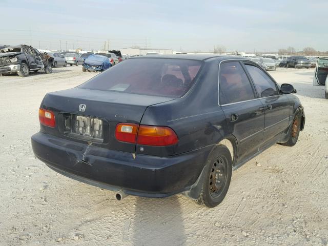 JHMEH9592SS012733 - 1995 HONDA CIVIC EX შავი ფოტო 4
