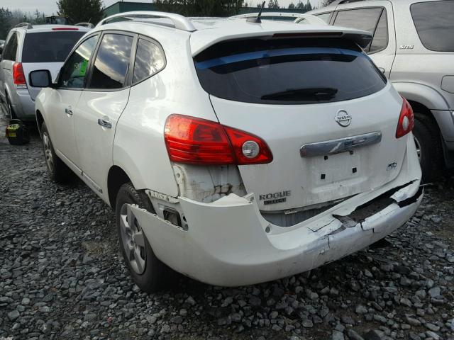 JN8AS5MT9EW622038 - 2014 NISSAN ROGUE SELE WHITE photo 3