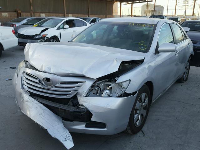 4T4BE46K88R034199 - 2008 TOYOTA CAMRY CE GRAY photo 2