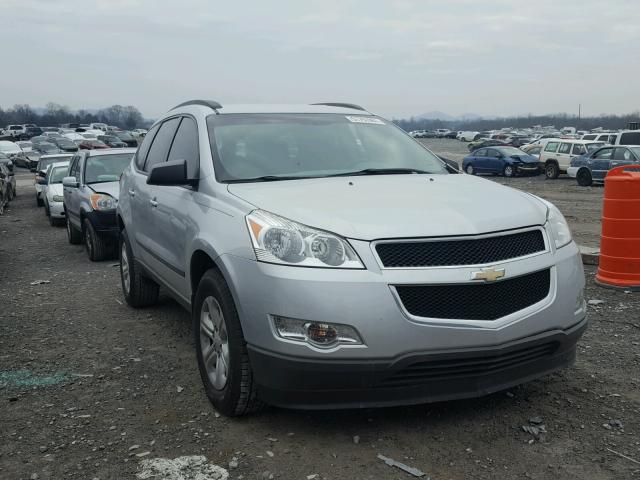 1GNKRFED0CJ376359 - 2012 CHEVROLET TRAVERSE L SILVER photo 1