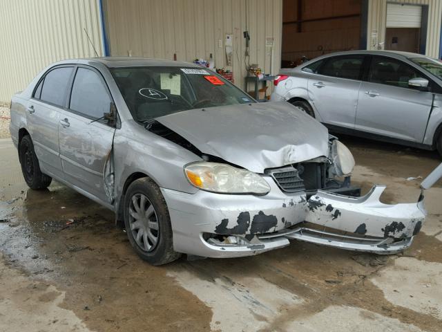 1NXBR32E75Z539073 - 2005 TOYOTA COROLLA CE SILVER photo 1