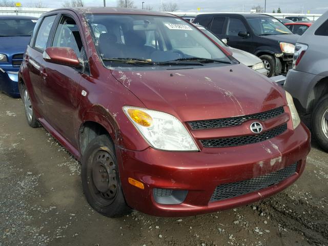 JTKKT624460133249 - 2006 TOYOTA SCION XA RED photo 1