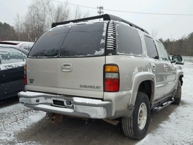 1GNEK13T64R283699 - 2004 CHEVROLET TAHOE K150 BEIGE photo 4