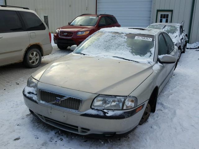 YV1TS90D9X1060338 - 1999 VOLVO S80 T6 TUR GRAY photo 2