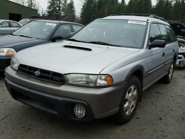 4S3BG6852X7647363 - 1999 SUBARU LEGACY OUT SILVER photo 2