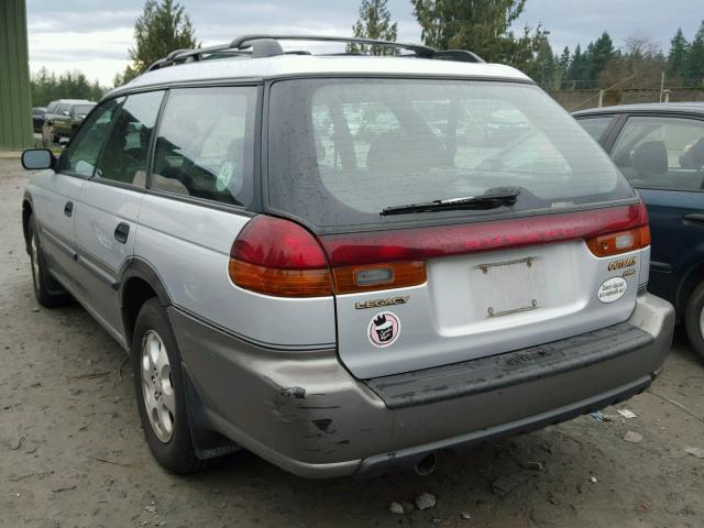 4S3BG6852X7647363 - 1999 SUBARU LEGACY OUT SILVER photo 3