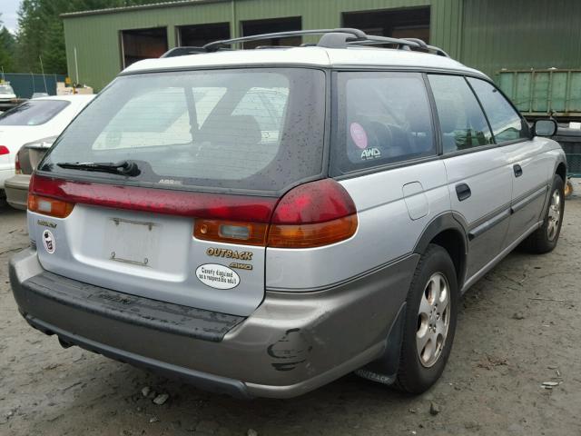 4S3BG6852X7647363 - 1999 SUBARU LEGACY OUT SILVER photo 4