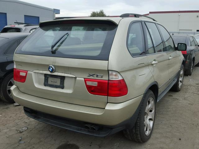 WBAFB3344YLH03583 - 2000 BMW X5 4.4I BEIGE photo 4