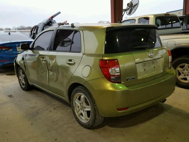 JTKKU10449J048641 - 2009 TOYOTA SCION XD GREEN photo 3