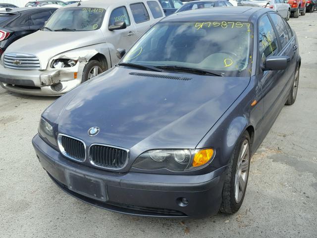 WBAET37432NG78433 - 2002 BMW 325 I GRAY photo 2