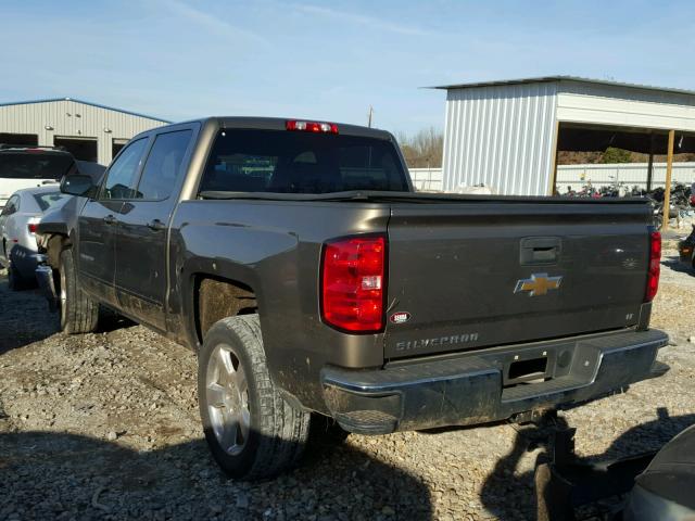 3GCPCREC1FG322258 - 2015 CHEVROLET SILVERADO BROWN photo 3