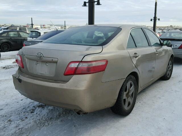 4T1BE46K19U794387 - 2009 TOYOTA CAMRY BASE GOLD photo 4