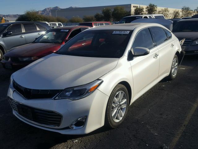 4T1BK1EB8EU097477 - 2014 TOYOTA AVALON BAS WHITE photo 2