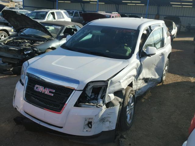 2GKFLVEK9F6121381 - 2015 GMC TERRAIN SL WHITE photo 2